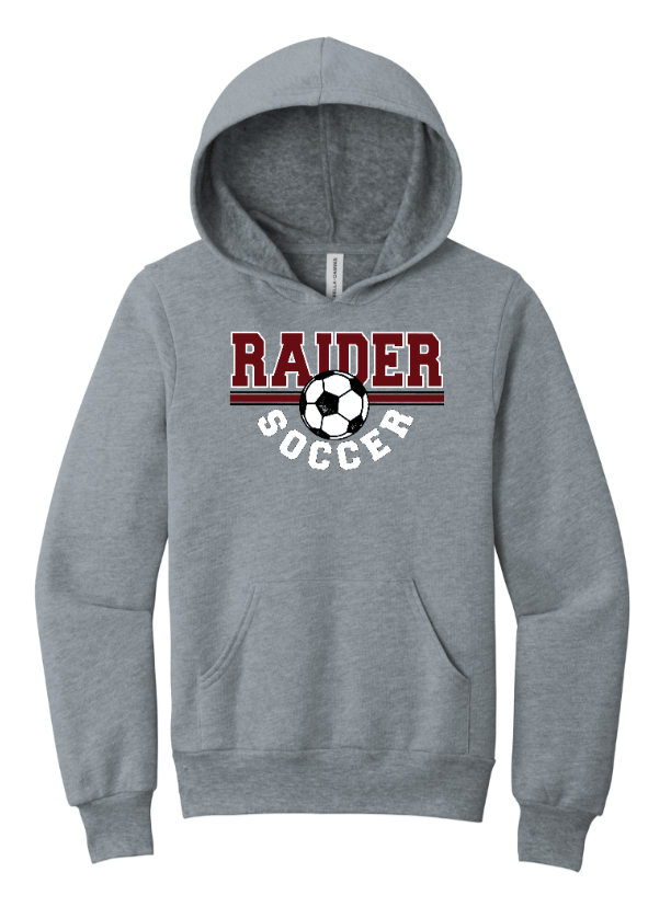 Custom Apparel - Screen Printing - Portland Soccer 2024 - Youth Fleece Pullover Hoodie - Portland Soccer 2024 - 16360