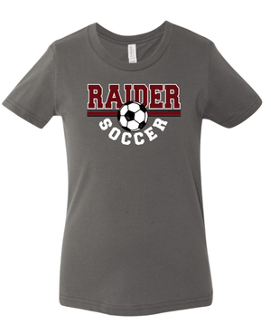 Custom Apparel - Screen Printing - Portland Soccer 2024 - Youth T-Shirt Grey - Portland Soccer 2024 - 16360
