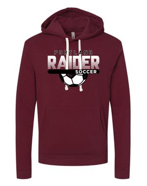 Custom Apparel - Screen Printing - Portland Soccer - Next Level Unisex Hoodie - Portland Soccer - 14635