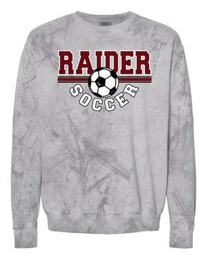 Custom Apparel - Screen Printing - Portland Soccer - Unisex Smoke Crewneck Sweatshirt - Crew Neck Sweatshirt - Portland Soccer - 14791