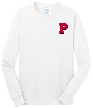 Custom Printed Apparel | Portland Student Council Fundraiser - Adult "P" Long Sleeve Tee - Portland Student Council - 18459
