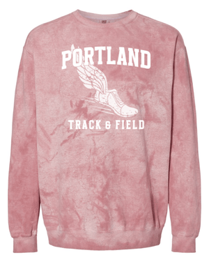 Custom Apparel - Screen Printing - Portland Track & Field - Colorblast Crewneck Sweatshirt - Portland Track & Field - 17493