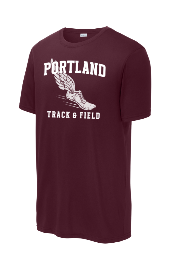 Custom Apparel - Screen Printing - Portland Track & Field - Performance Tee - Portland Track & Field - 17493