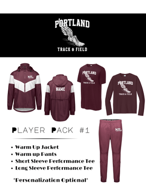 Custom Apparel - Screen Printing - Portland Track & Field - Player Pack 1 - Portland Track & Field - 17493