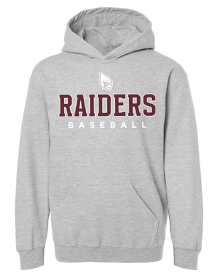 Custom Apparel - Screen Printing - Portland Traveling Baseball Team - Unisex Youth Hooded Sweatshirt - Portland Traveling Baseball Team - 12491