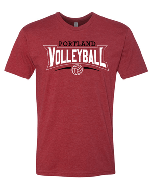 Custom Apparel - Screen Printing - Portland Volleyball 2023 - Unisex T-Shirt and Youth T-Shirt - T-shirt - Portland Volleyball 2023 - 14536
