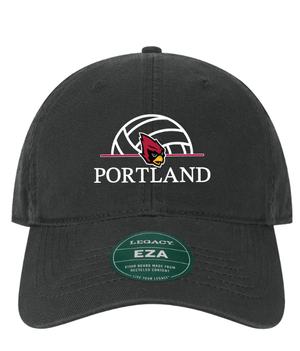 Custom Printed Apparel | Portland Volleyball Apparel - Relaxed Twill Dad Hat - Portland Volleyball - 18251