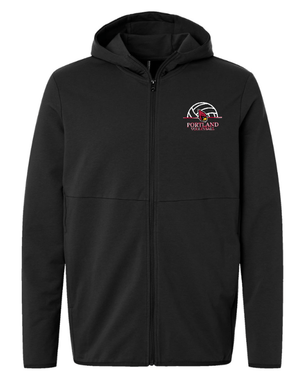 Custom Printed Apparel | Portland Volleyball Apparel - Unisex Full Zip Hoodie - Portland Volleyball - 18251
