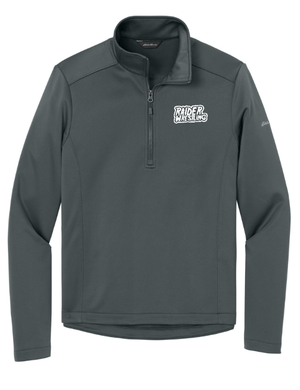 Custom Apparel - Screen Printing - Portland Wrestling - Men's Eddie Bauer Smooth Mid Layer Fleece 1/2 Zip - Portland Wrestling - 16788