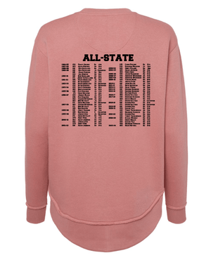 Custom Apparel - Screen Printing - Portland Wrestling - Women's Weekend Fleece Crewneck - Portland Wrestling - 16788