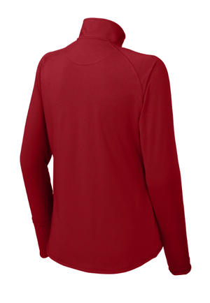 Custom Printed Apparel | Portland XC 2025 - Women's Stretch Quarter Zip Pullover - Portland XC 2025 - 18253