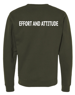 Custom Apparel - Screen Printing - Portland Youth Baseball 2025 - Adult Midweight Crewneck Sweatshirt - Portland Youth Baseball 2025 - 17363
