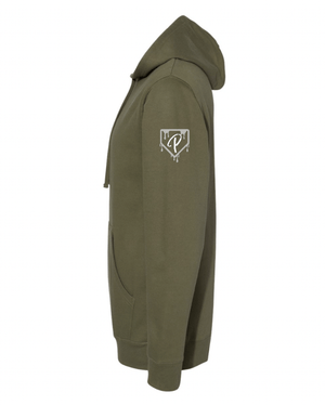 Custom Apparel - Screen Printing - Portland Youth Baseball 2025 - Adult Midweight Hoodie - Portland Youth Baseball 2025 - 17363