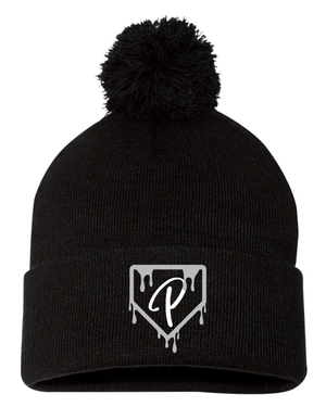 Custom Apparel - Screen Printing - Portland Youth Baseball 2025 - Pom Cuffed Beanie - Portland Youth Baseball 2025 - 17363