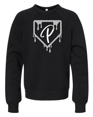 Custom Apparel - Screen Printing - Portland Youth Baseball 2025 - Youth Fleece Crewneck Sweatshirt - Portland Youth Baseball 2025 - 17363