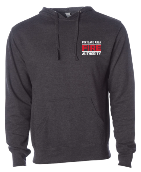 Portland Fire Dept - Midweight Hooded Sweatshirt Navy