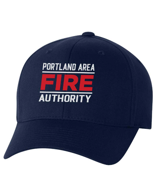 Portland Fire Dept - Cotton Blend Cap Navy