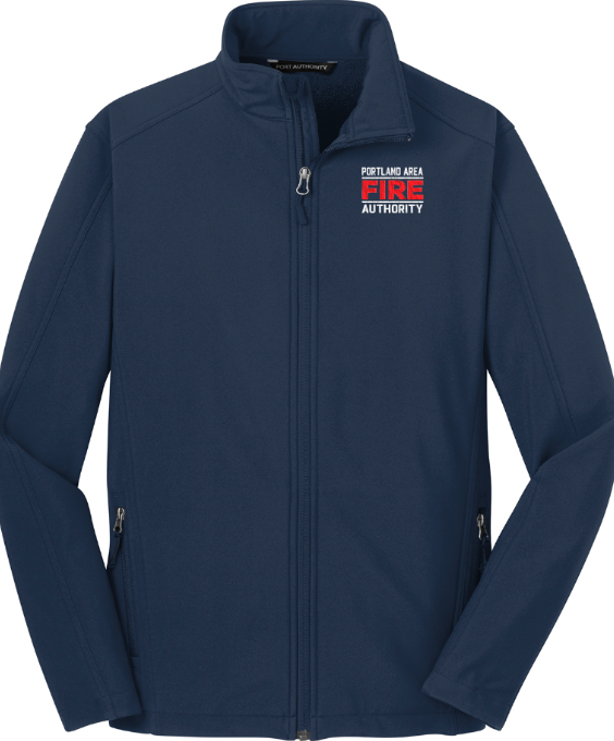 Portland Fire Dept - Core Soft Shell Jacket Navy