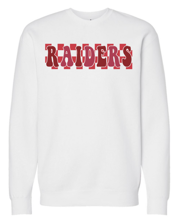 Oakwood Elementary Spirit Store - Heavyweight Crewneck Sweatshirt (RAIDERS Design)