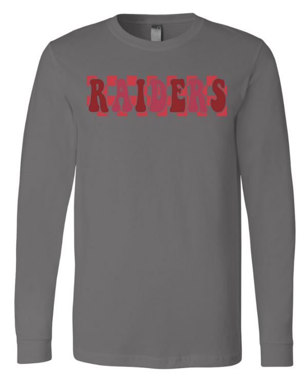 Oakwood Elementary Spirit Store - Long Sleeve T-Shirt (RAIDERS Design)