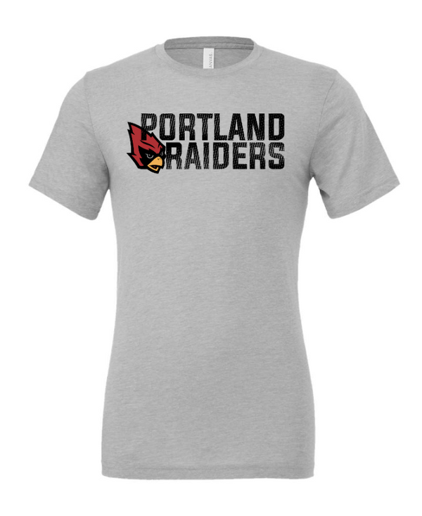 Oakwood Elementary Spirit Store - Unisex Triblend T-Shirt (Portland Raiders Design)