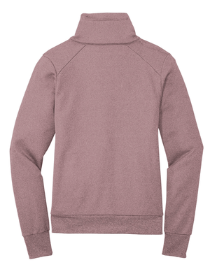 Custom Apparel - Screen Printing - PRE - ORDER | Bennett Woods Ladies New Era Terry Full - Zip Cowl - Embroidered - Bennett Woods - 14571