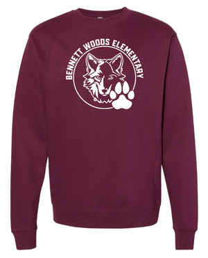 Custom Apparel - Screen Printing - PRE - ORDER | Bennett Woods Unisex Sweatshirt - Crewneck Sweatshirt - Bennett Woods - 14571