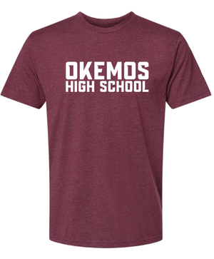 Custom Apparel - Screen Printing - PRE - ORDER | Okemos High School Staff T-Shirt for '23 - '24 School Year - T-shirt - Okemos High School - 14370