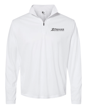 Custom Apparel - Screen Printing - Premier Rehabilitation - Men's Quarter Zip Pullover - Premier Rehab
