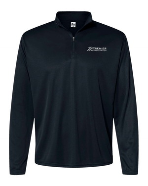 Custom Apparel - Screen Printing - Premier Rehabilitation - Men's Quarter Zip Pullover - Premier Rehab