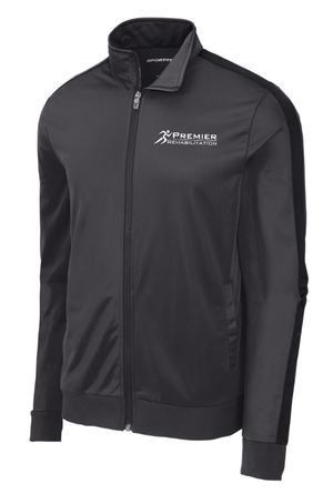Custom Apparel - Screen Printing - Premier Rehabilitation - Men's Track Jacket - Premier Rehab