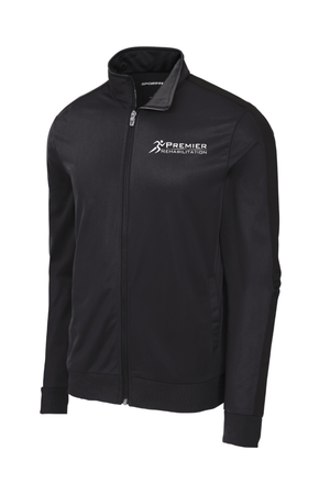 Custom Apparel - Screen Printing - Premier Rehabilitation - Men's Track Jacket - Premier Rehab