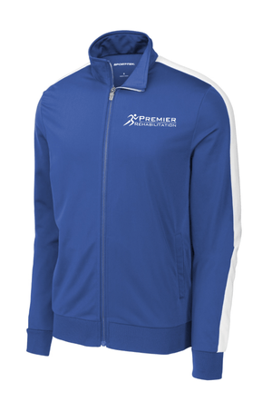 Custom Apparel - Screen Printing - Premier Rehabilitation - Men's Track Jacket - Premier Rehab
