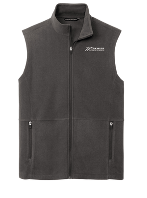 Custom Apparel - Screen Printing - Premier Rehabilitation - Unisex Microfleece Vest - Premier Rehabilitation - 16667