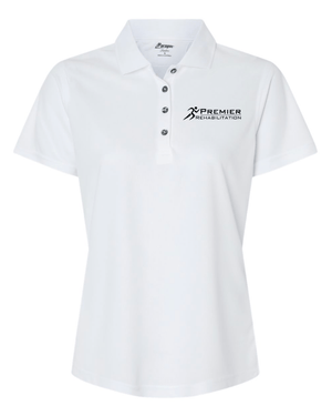 Custom Apparel - Screen Printing - Premier Rehabilitation - Women's Performance Polo - Premier Rehab