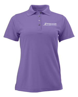Custom Apparel - Screen Printing - Premier Rehabilitation - Women's Performance Polo - Premier Rehab