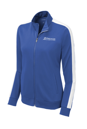 Custom Apparel - Screen Printing - Premier Rehabilitation - Women's Track Jacket - Premier Rehab
