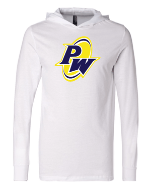 Custom Apparel - Screen Printing - PW Staff Apparel - Jersey Hooded Long Sleeve Tee - PW Staff Apparel - 15515