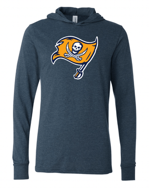 Custom Apparel - Screen Printing - PW Staff Apparel - Jersey Hooded Long Sleeve Tee - PW Staff Apparel - 15515