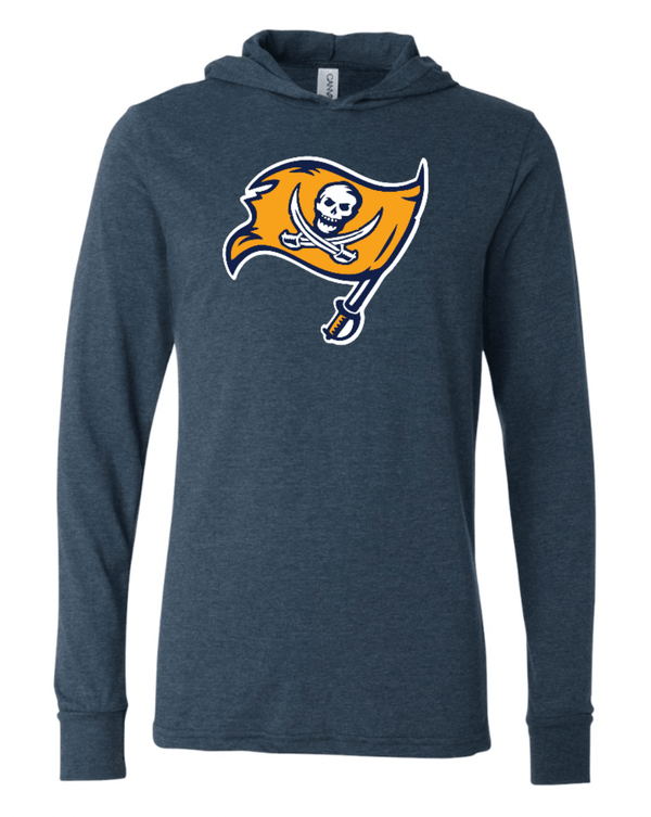 Custom Apparel - Screen Printing - PW Staff Apparel - Jersey Hooded Long Sleeve Tee - PW Staff Apparel - 15515