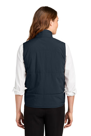 Michigan Department of Education Jackets & Vests Night Navy back view