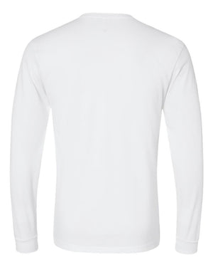Cornell "Corn Chip" T-Shirts Long Sleeve White back view