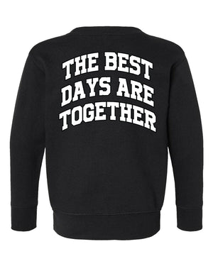 My Little SonShine Crewneck Black back view