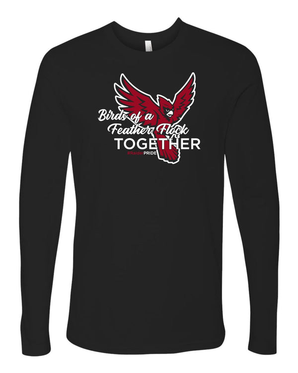 Custom Apparel - Screen Printing - Raider Back to School - Adult Unisex Long Sleeve T-Shirt - Raider Back to School - 16220
