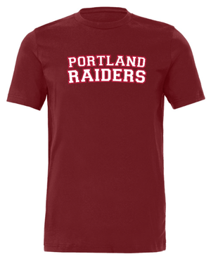 Custom Apparel - Screen Printing - Raider Back to School - Adult Unisex Red T-Shirt - Raider Back to School - 16220