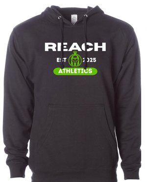 Custom Printed Apparel | REACH Athletics - Unisex Midweight Hoodie - REACH Athletics - 18092