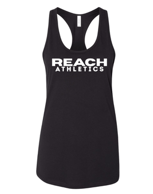 Custom Printed Apparel | REACH Athletics - Women's Racerback Tank (Back Logo Design) - REACH Athletics - 18092