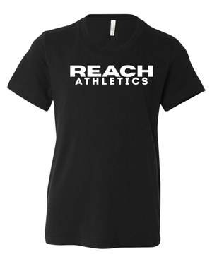 Custom Printed Apparel | REACH Athletics - Youth Cotton T-Shirt (Back Log Design) - REACH Athletics - 18092