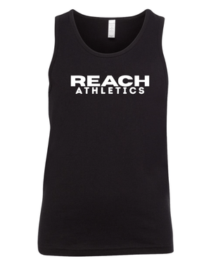 Custom Printed Apparel | REACH Athletics - Youth Cotton Tank (Back Logo Design) - REACH Athletics - 18092