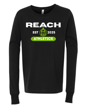 Custom Printed Apparel | REACH Athletics - Youth Long Sleeve T-Shirt - REACH Athletics - 18092